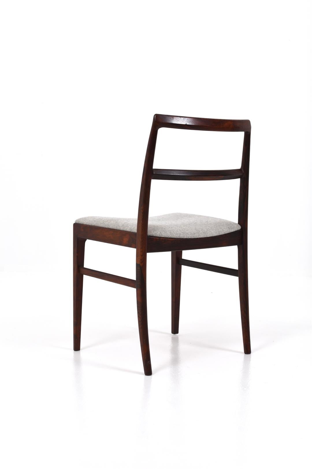 Chaises de salle à manger modèle 430 d'Arne Vodder pour Sibast Møbler, ensemble de 4 pièces en vente 1
