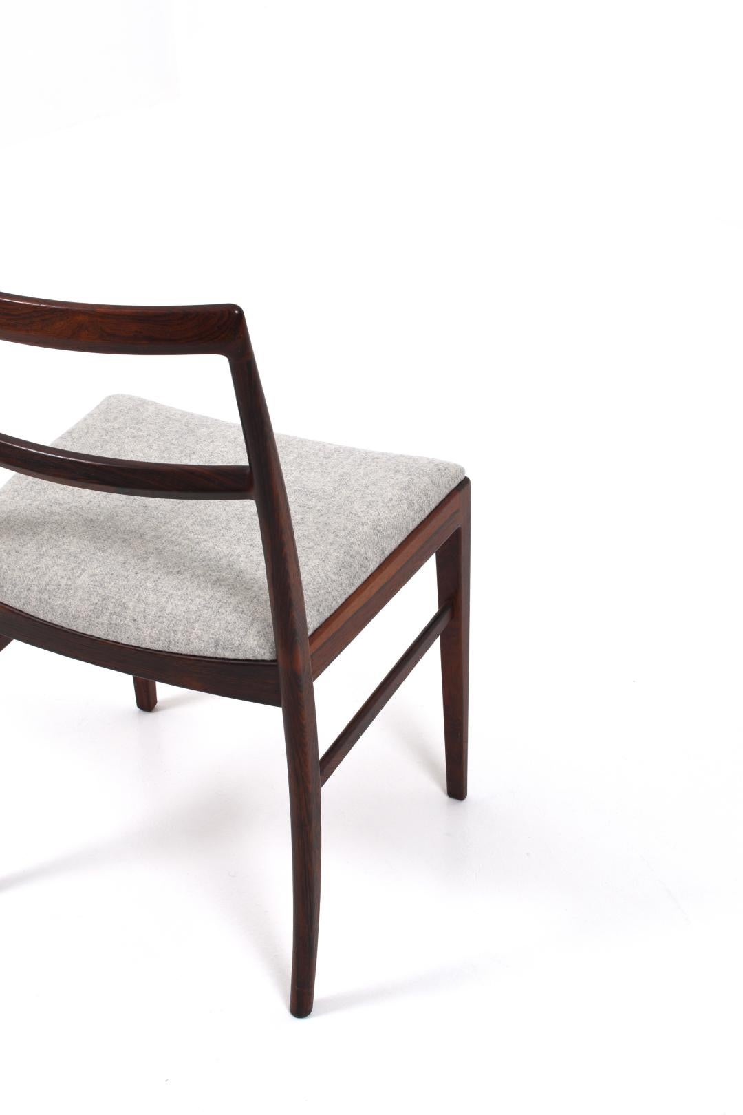 Chaises de salle à manger modèle 430 d'Arne Vodder pour Sibast Møbler, ensemble de 4 pièces en vente 2