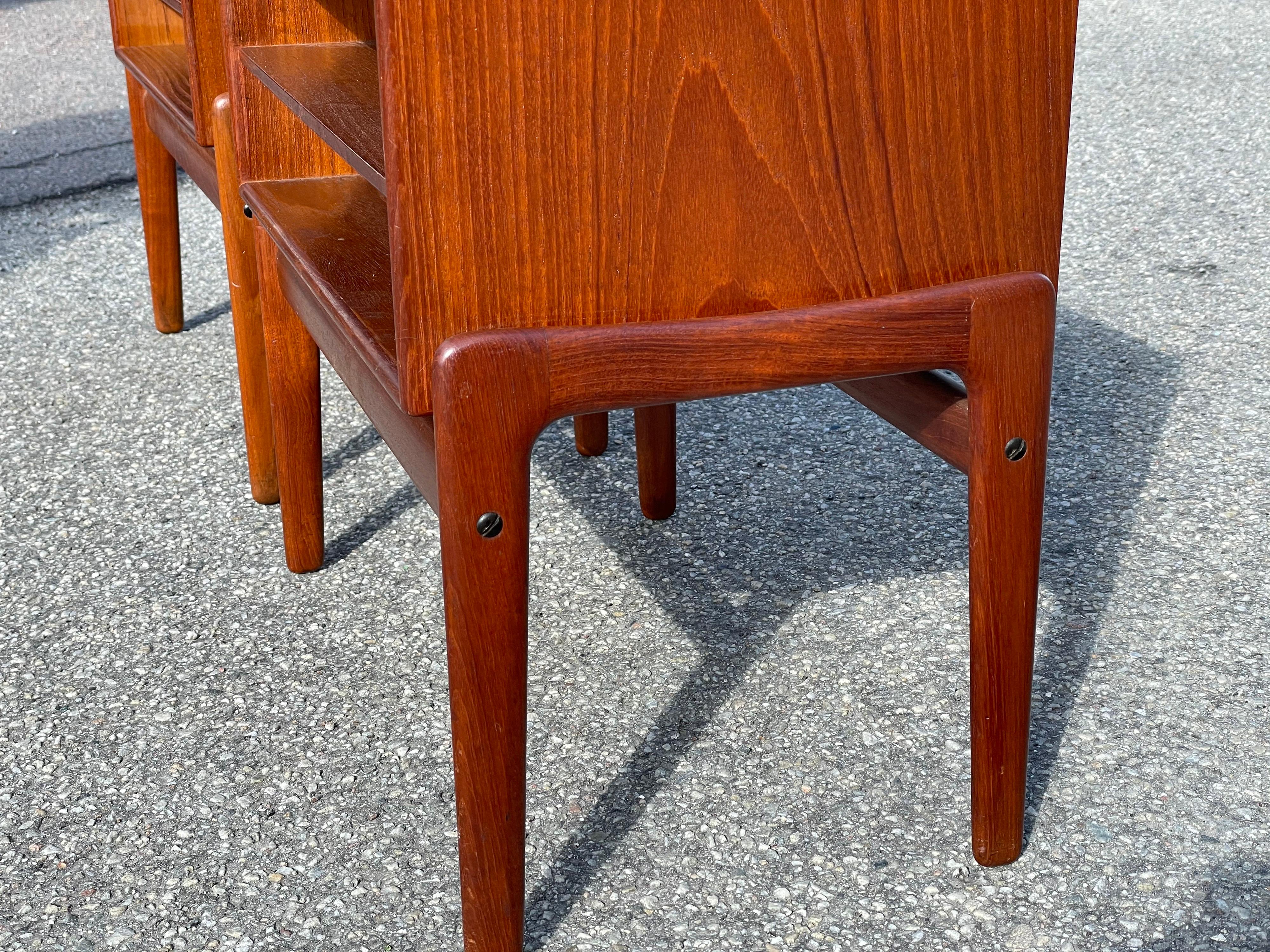 Arne Vodder Nightstands from the 1960s 1