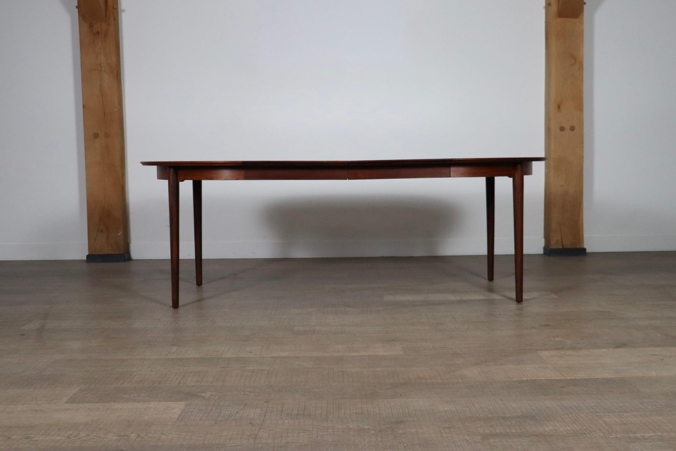 Arne Vodder Oval Rosewood Dining Table For Sibast, 1955 6