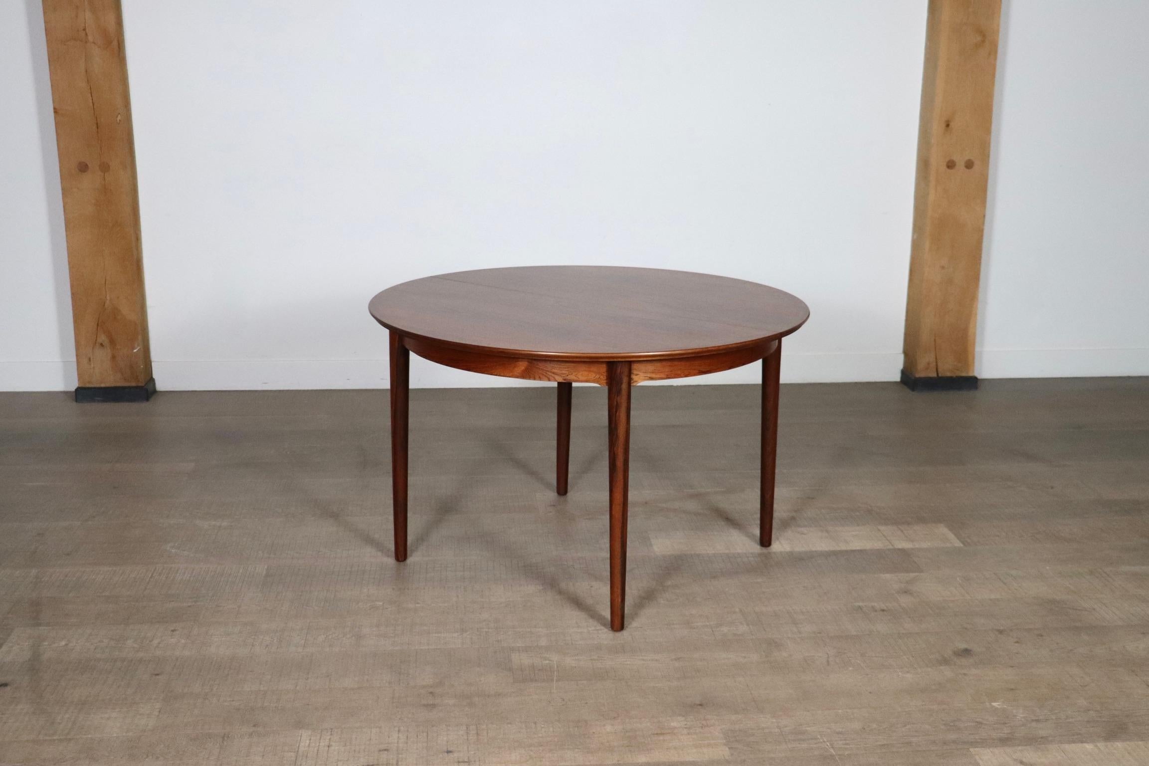 Arne Vodder Oval Rosewood Dining Table For Sibast, 1955 3