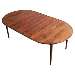 Arne Vodder Oval Rosewood Dining Table For Sibast, 1955