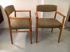 Arne Vodder Pair of Teak Armchair Model 418