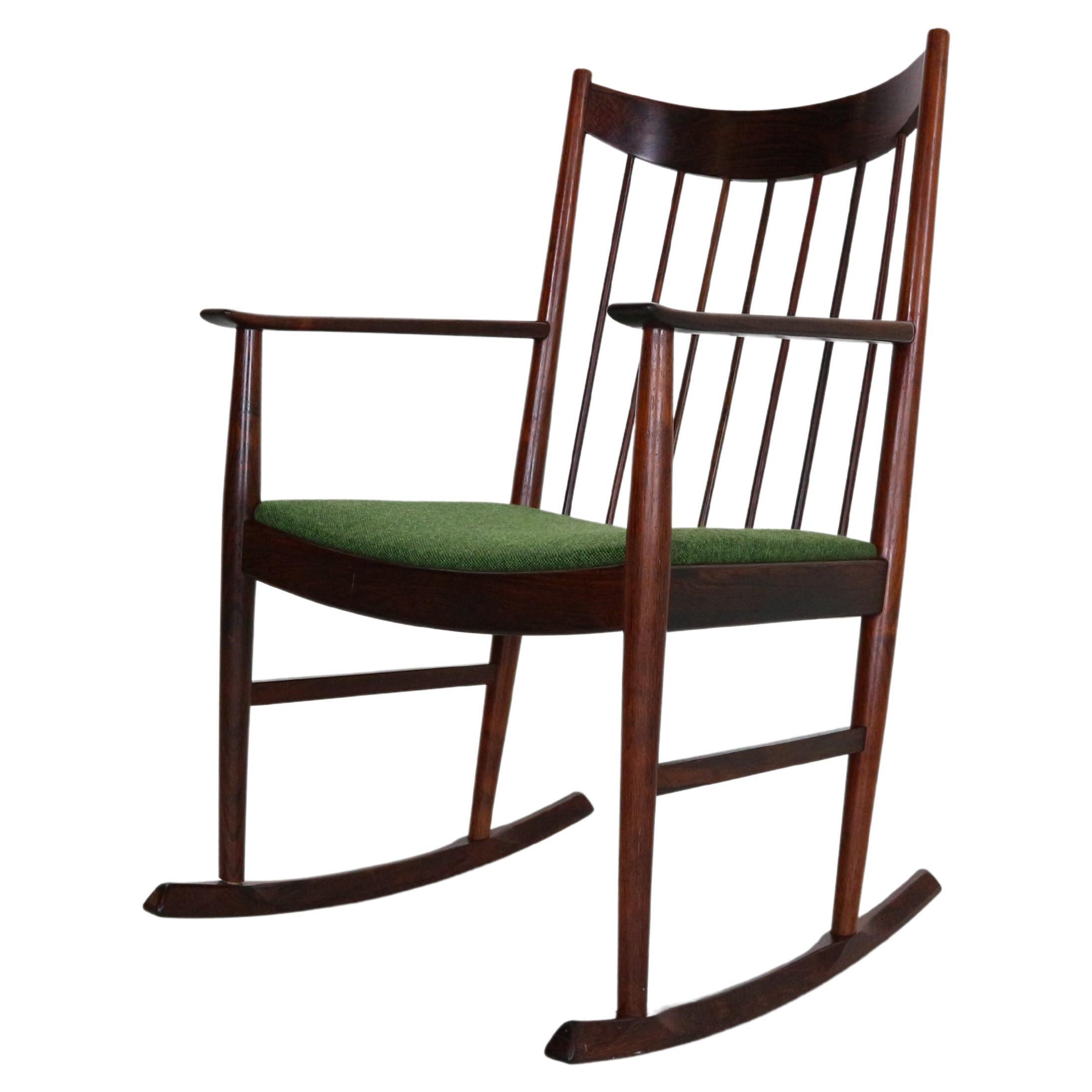 Arne Vodder fauteuil à bascule pour Sibast, années 1960, Danemark