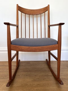 Arne Vodder Rocking Chair for Sibast