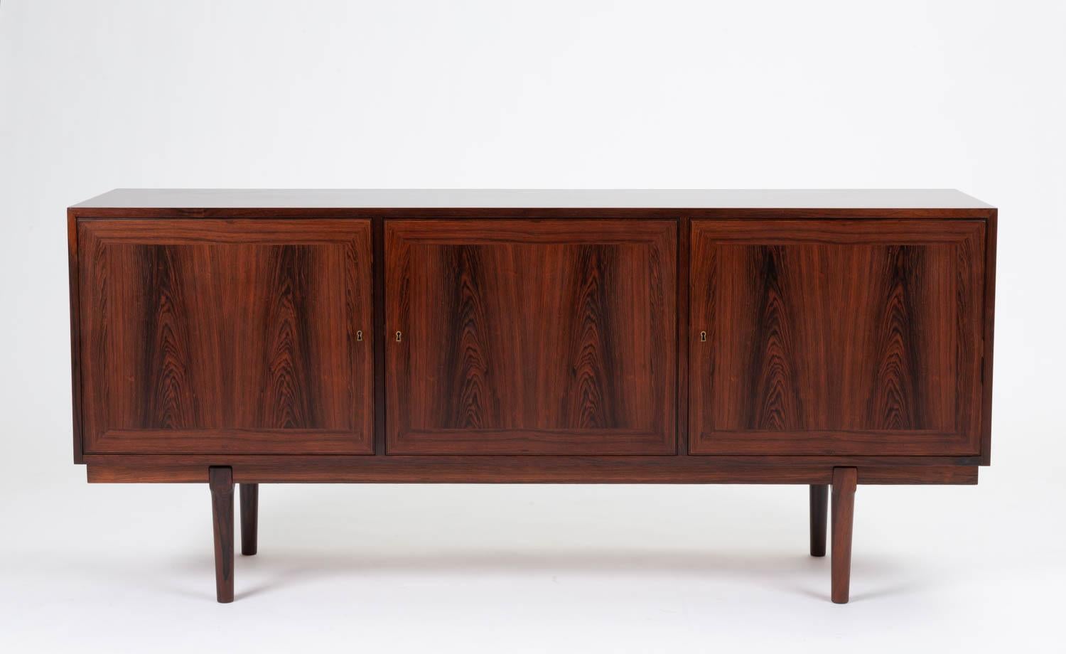 Mid-Century Modern Arne Vodder Rosewood Credenza