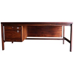 Arne Vodder Rosewood Desk for H.P. Hansen, circa 1960