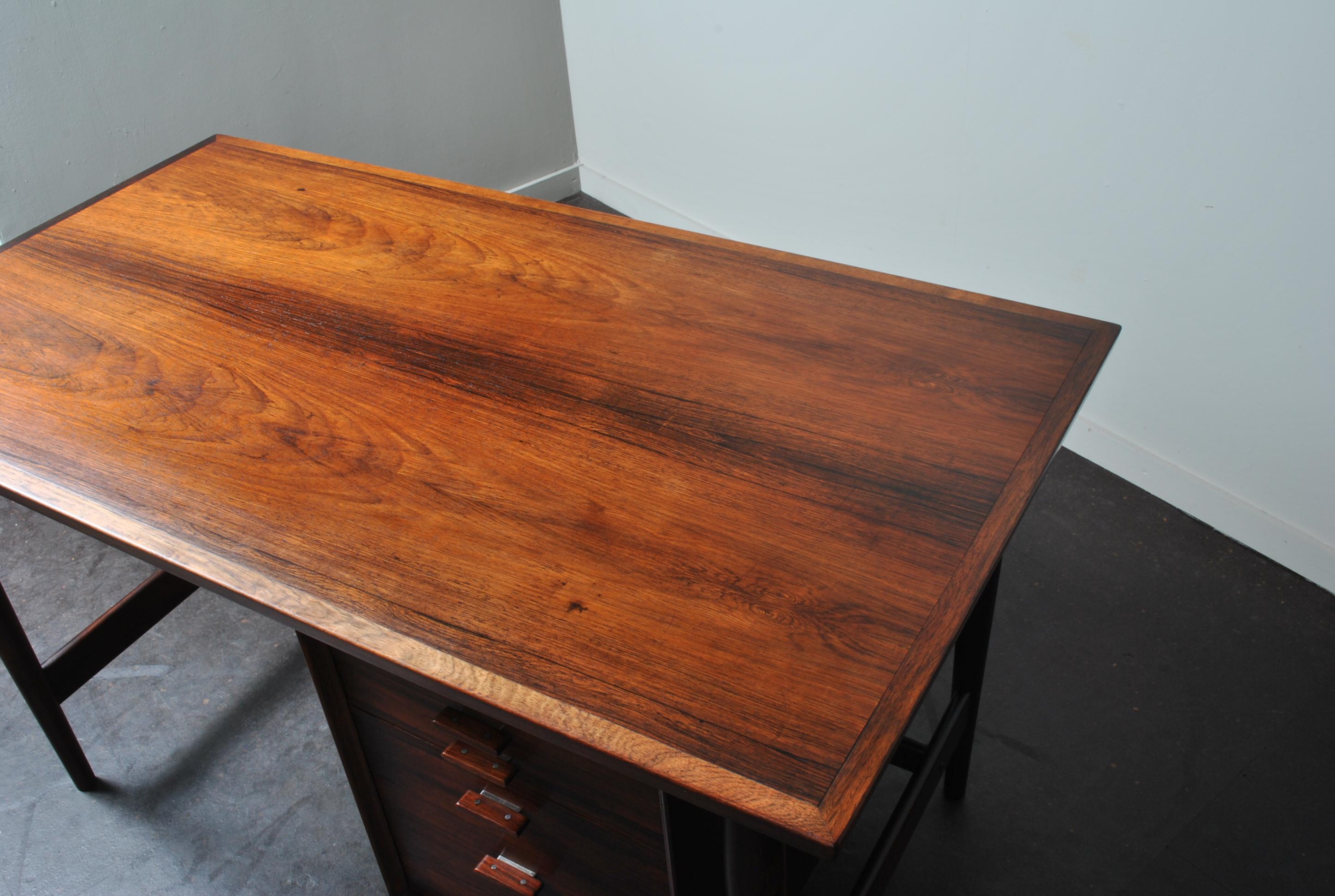 Arne Vodder Rosewood Desk 4