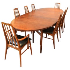 Arne Vodder Rosewood Dining / Conference Table Sibast Møbelfabrik in Denmark