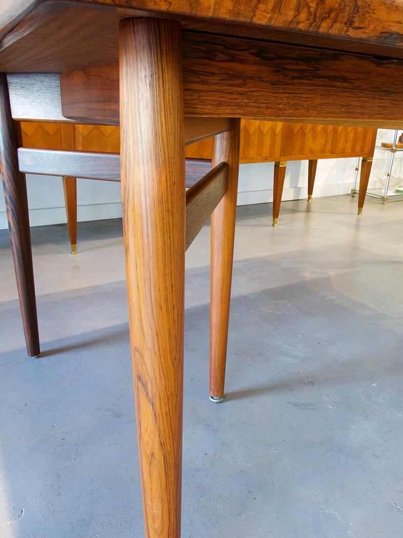 Arne Vodder Rosewood Dining Table For Sale 4