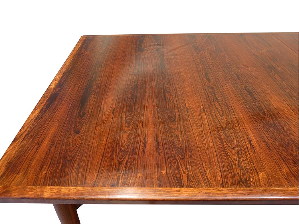 Scandinavian Modern Arne Vodder Rosewood Dining Table For Sale