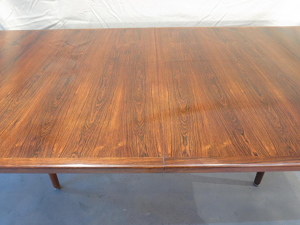 Danish Arne Vodder Rosewood Dining Table For Sale