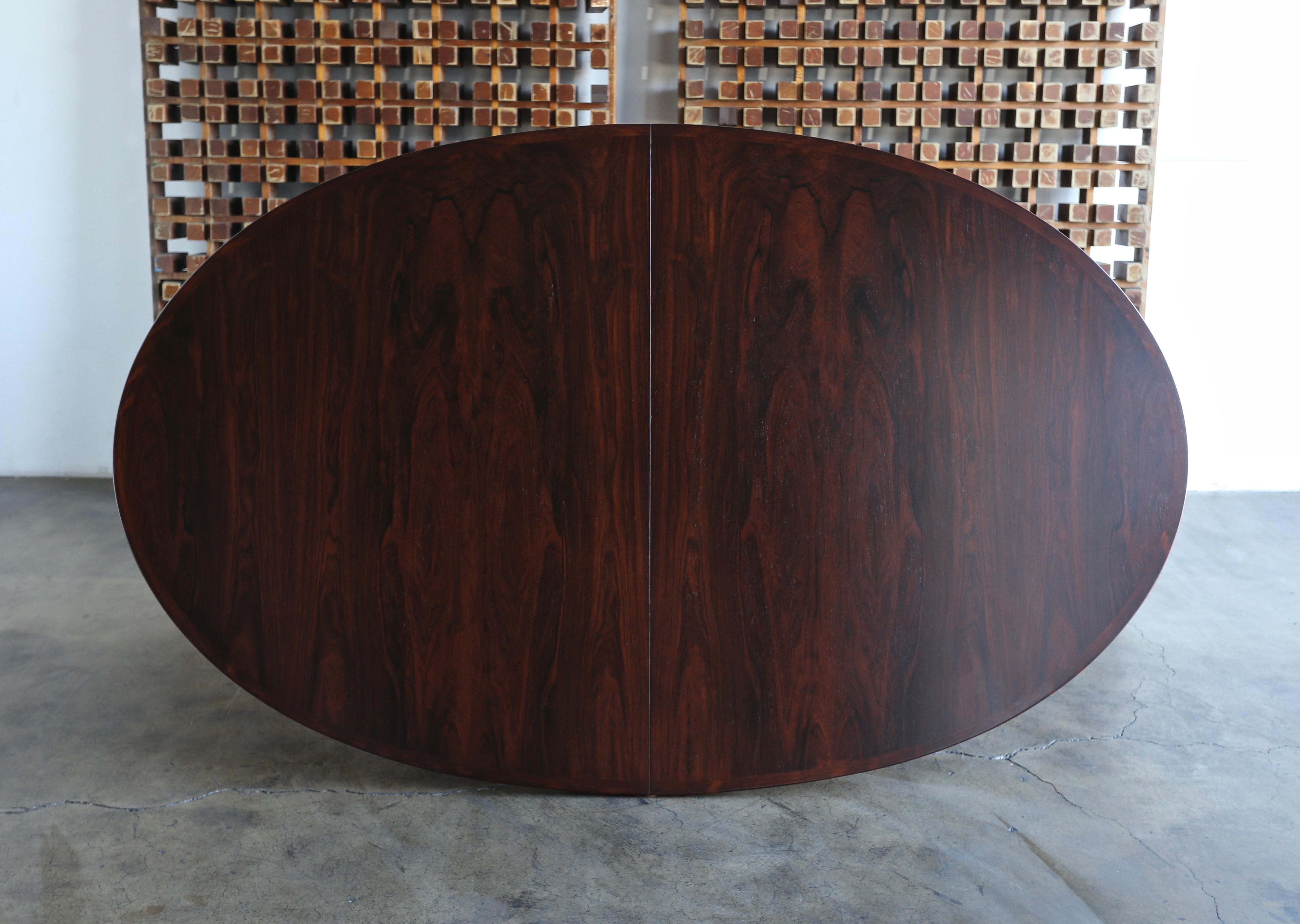 Arne Vodder Rosewood Dining Table for Sibast, circa 1960 4