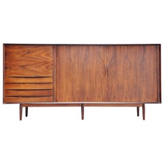 Retro Arne Vodder Rosewood Hig Sideboard Sibast Mobler Denmark 1960