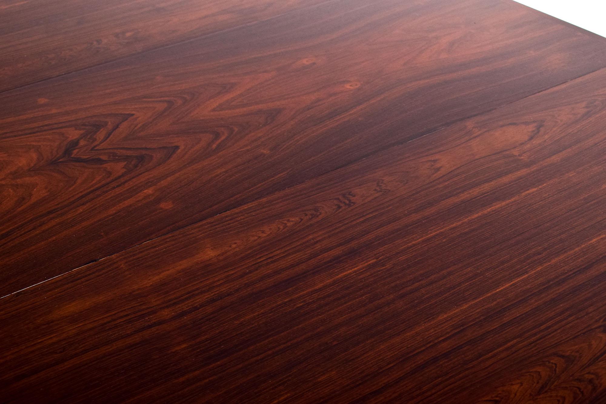 Mid-Century Modern Arne Vodder Rosewood Oval Dining Table, Model 212 for Sibast