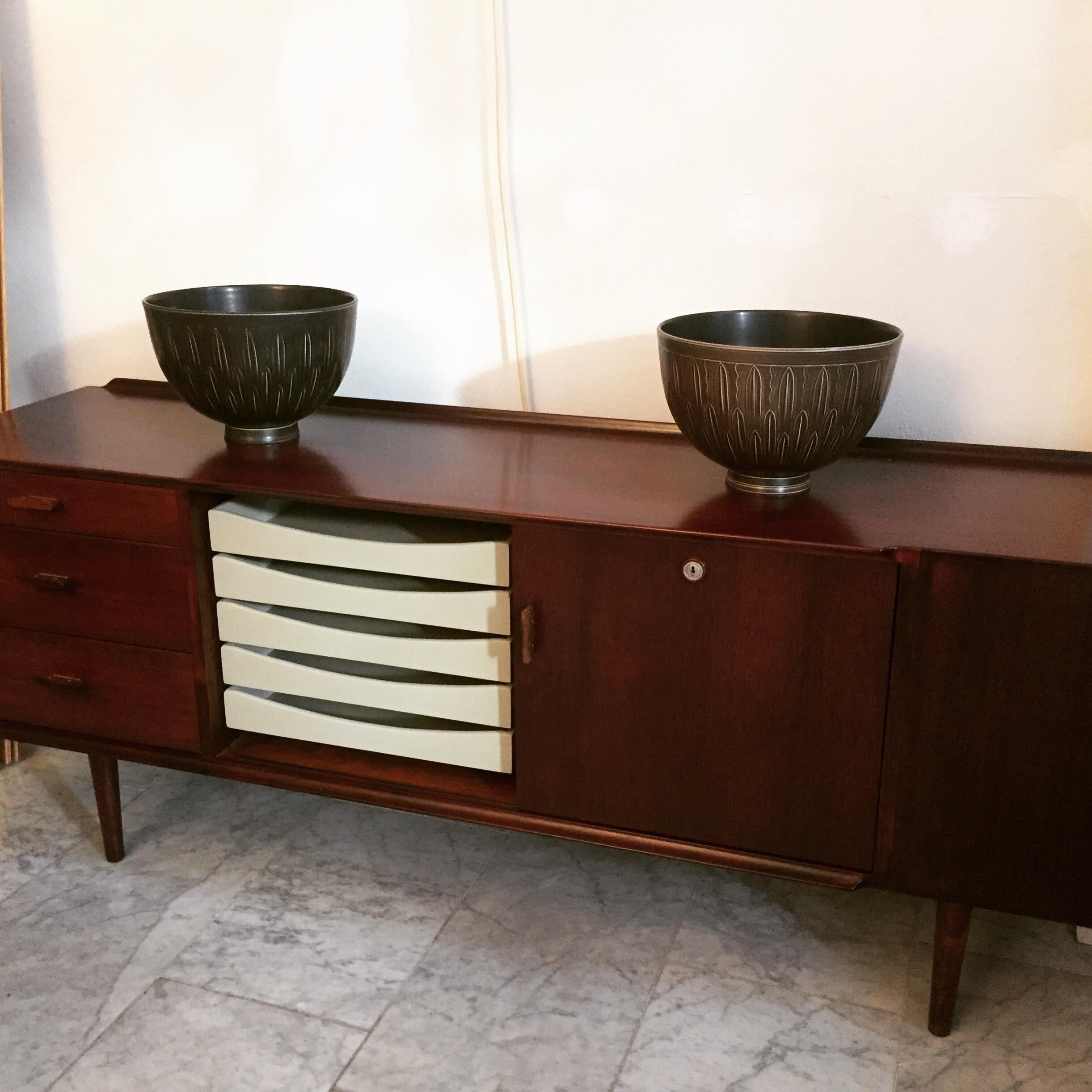 Arne Vodder rosewood sideboard by Sibast Møbler, Danish 1950s 4