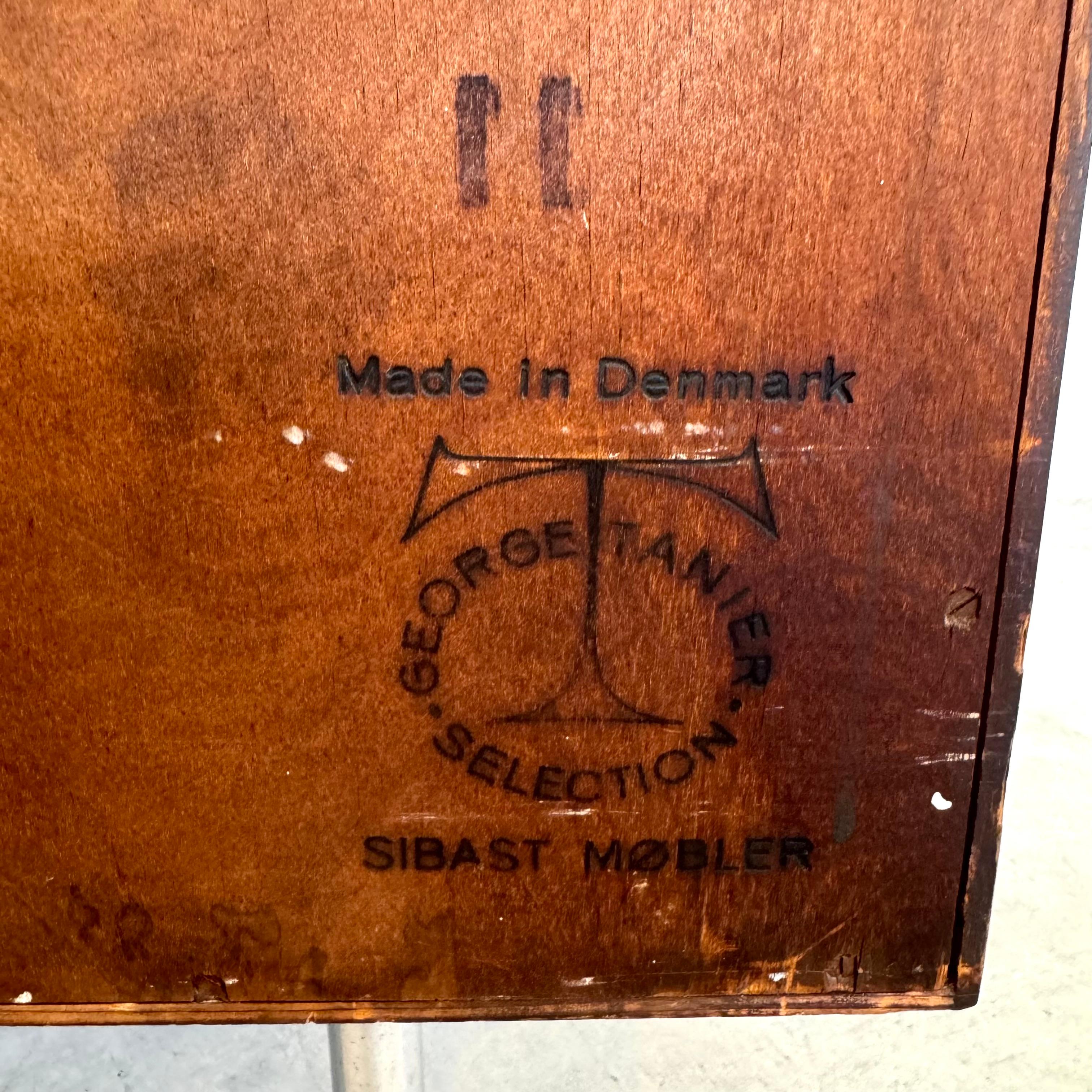 Arne Vodder Rosewood Sideboard for George Tanier, Denmark 1960s For Sale 9