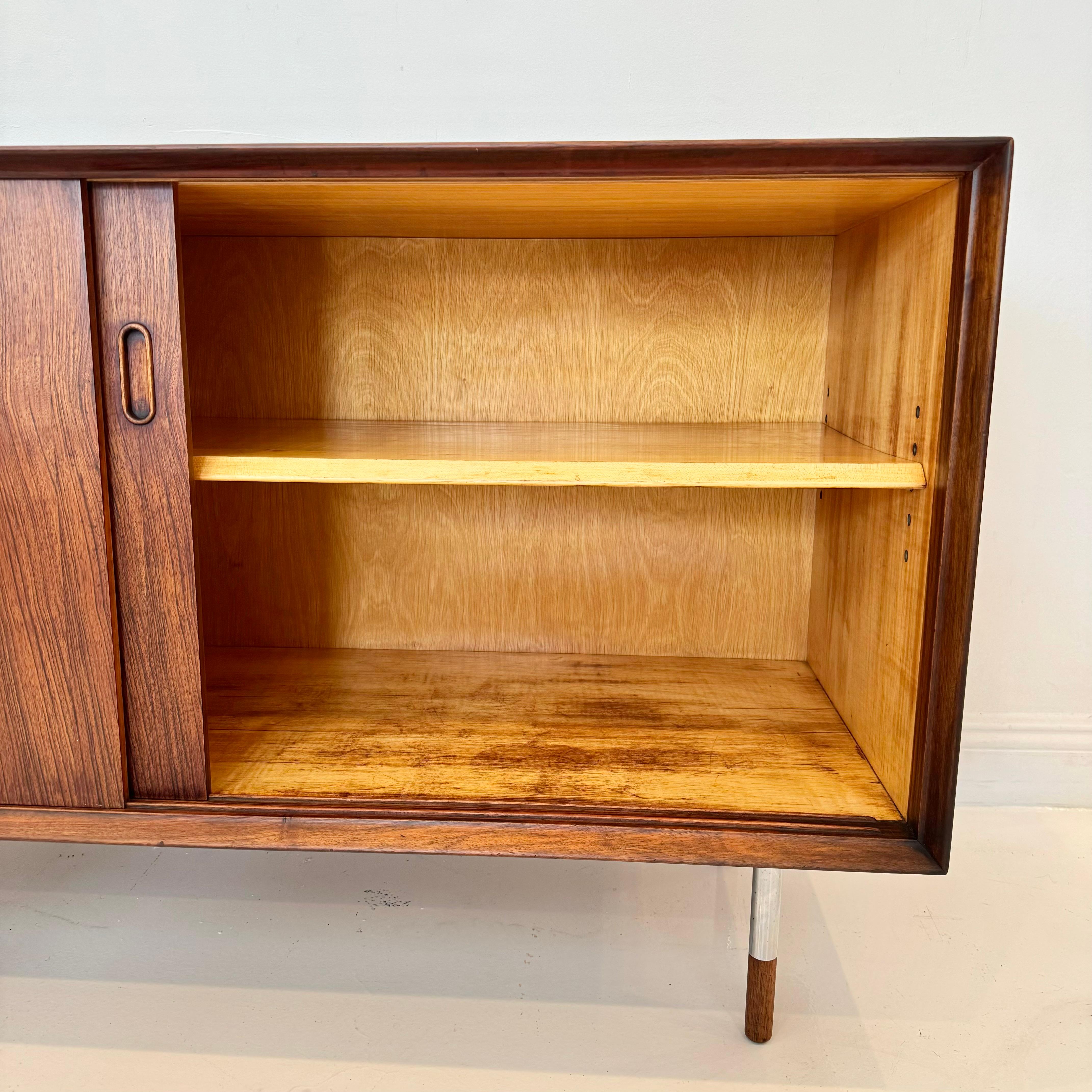 Arne Vodder Rosewood Sideboard for George Tanier, Denmark 1960s For Sale 8