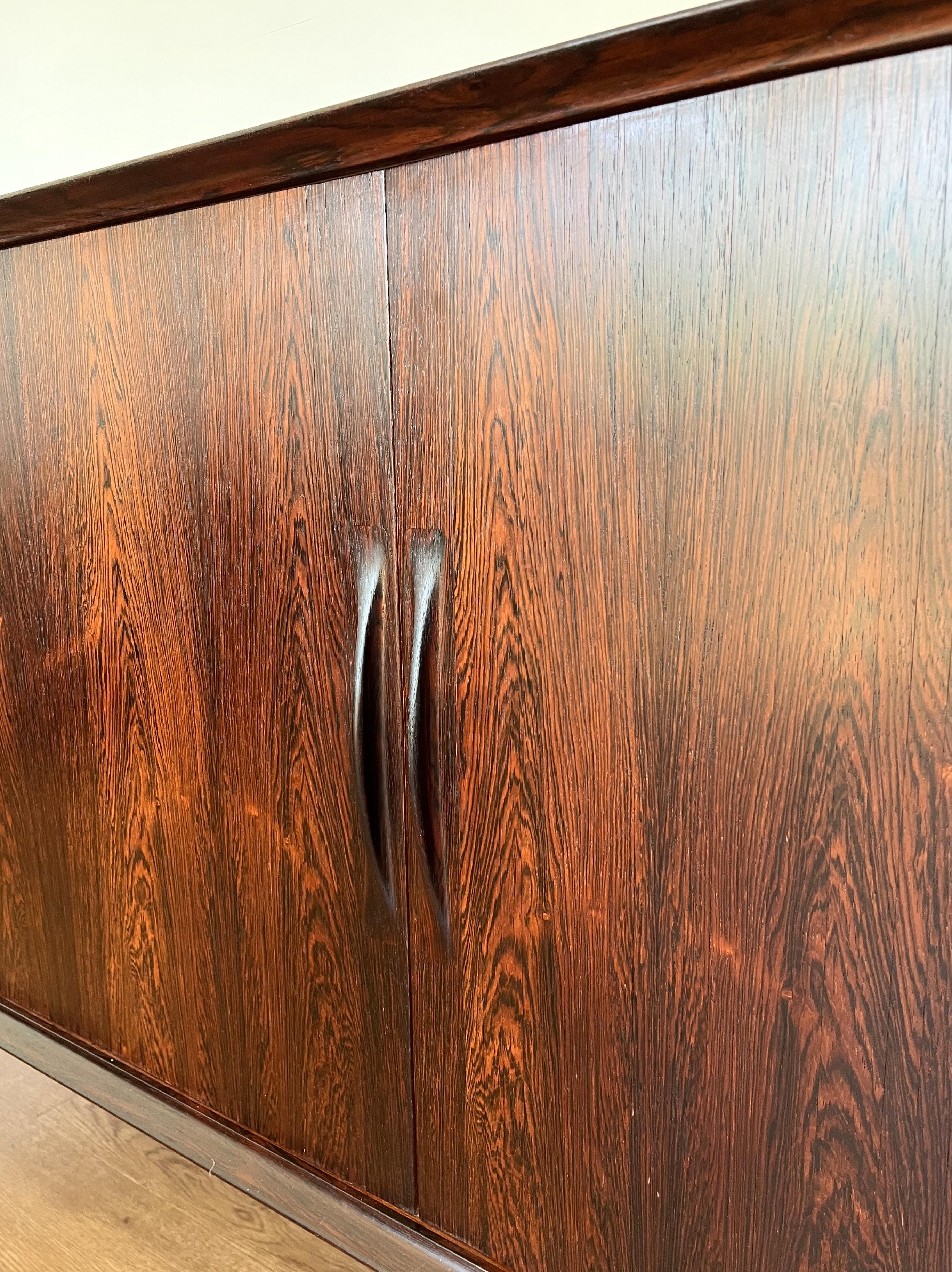 Arne Vodder Rosewood Sideboard for Sibast In Good Condition In Solihull, GB