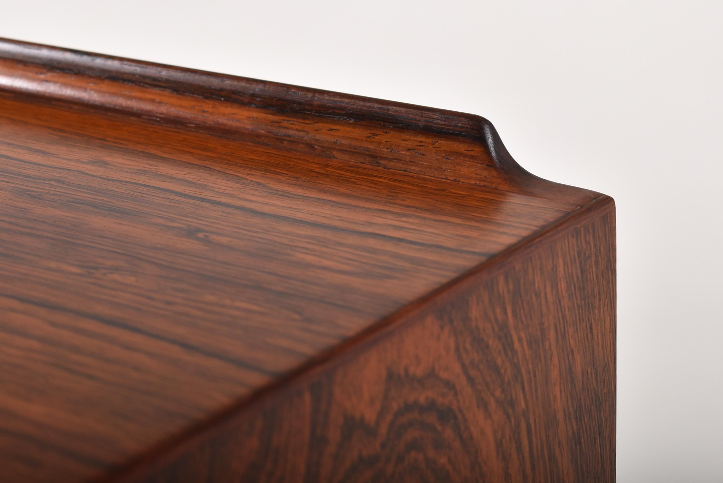 Arne Vodder Rosewood Tambour Doors Sideboard OS 63 for Sibast, Denmark, 1960 6