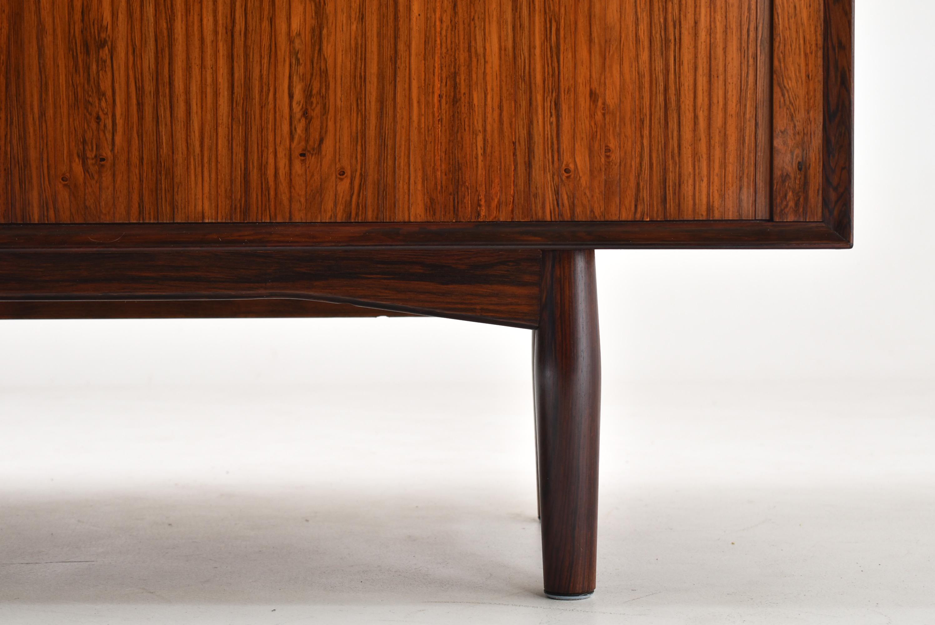Arne Vodder Rosewood Tambour Doors Sideboard OS 63 for Sibast, Denmark, 1960 8