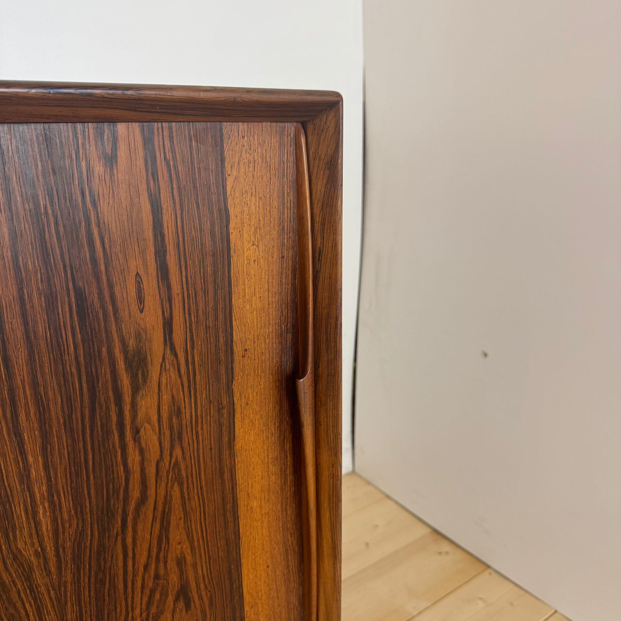 Arne Vodder rosewood vintage sideboard, Denmark 1960 In Good Condition In Torino, IT