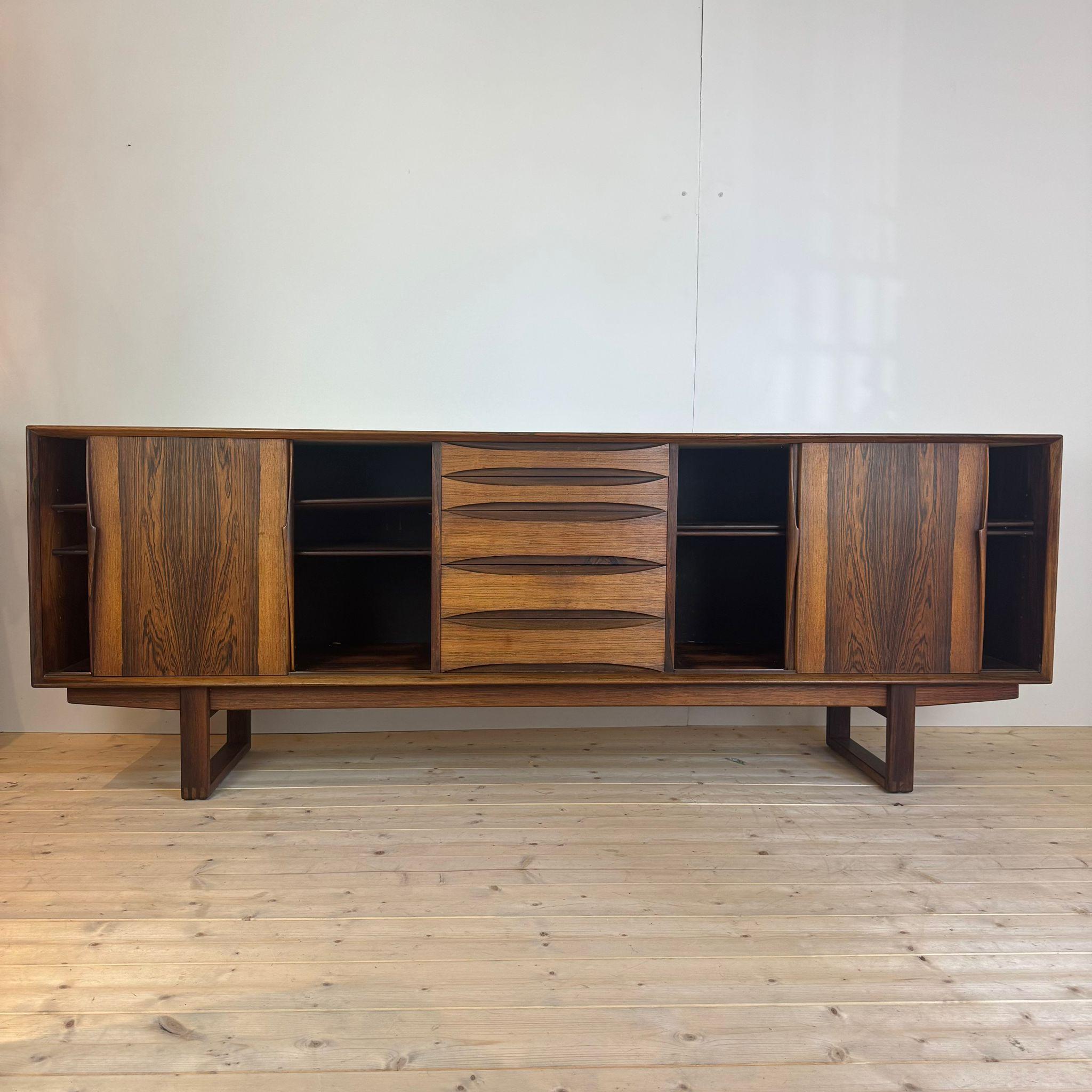 Arne Vodder rosewood vintage sideboard, Denmark 1960 1