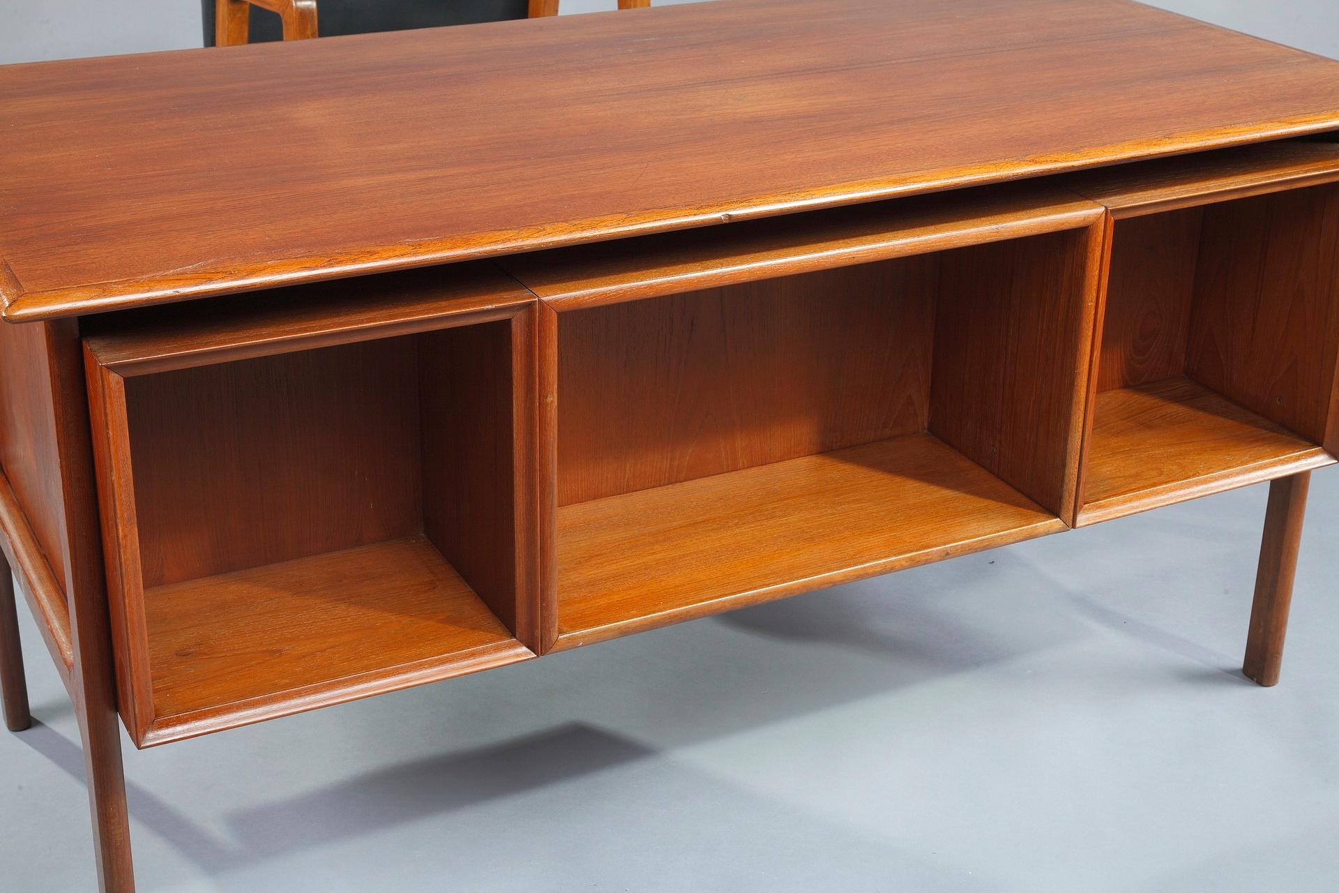 20th Century Arne Vodder, Scandinavian Desk Manufactured by Sibast