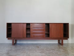 Arne Vodder Scandinavian Midcentury Teak Sideboard, 1950s