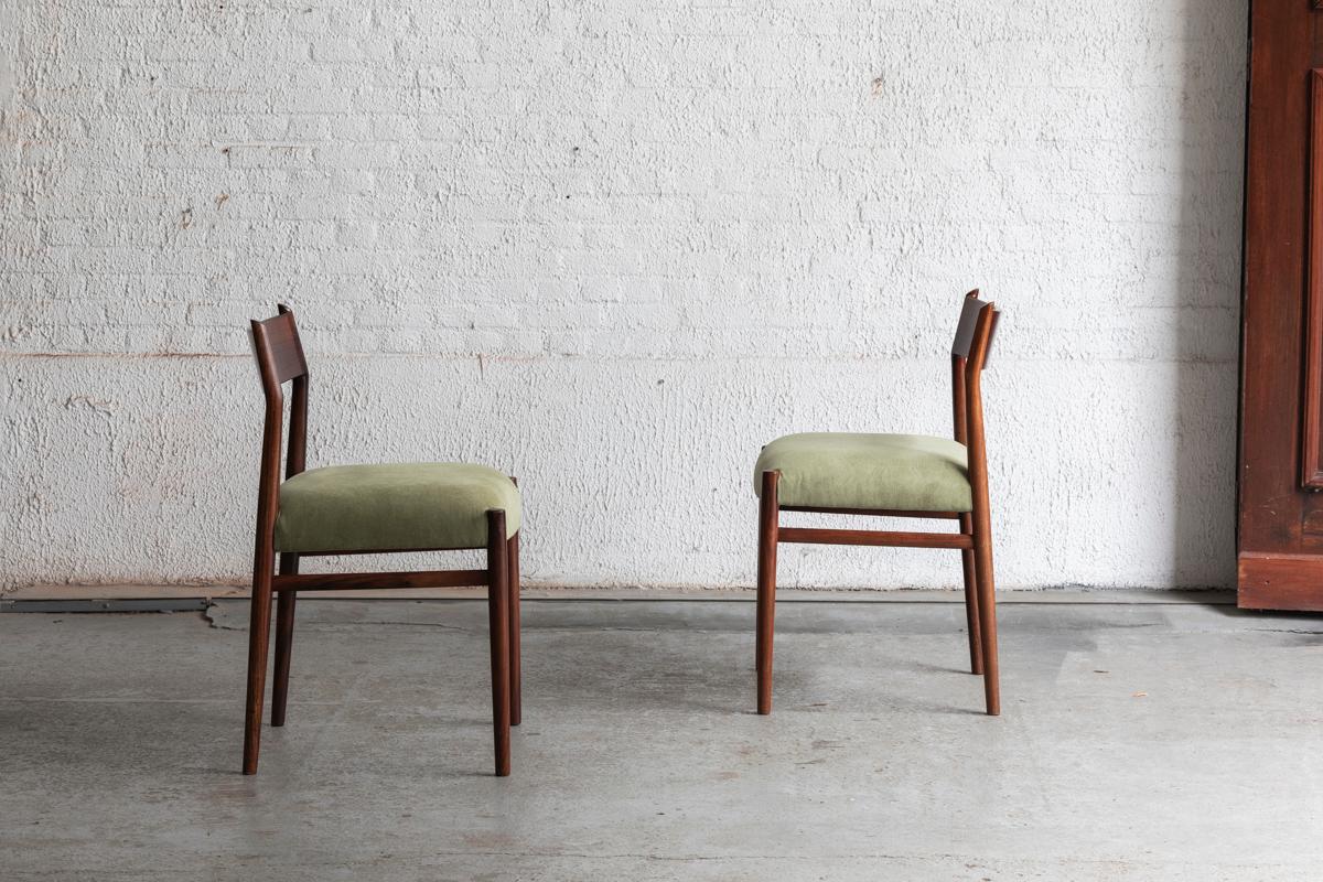 Arne Vodder Set of 4 Dining Chairs for Sibast, Denmark, 1960s In Good Condition In Antwerpen, BE