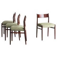 Arne Vodder Set of 4 Dining Chairs for Sibast, Denmark, 1960s