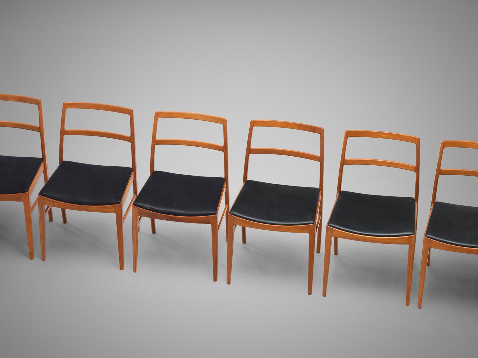 Mid-20th Century Arne Vodder Teak Dining Chairs for Sibast