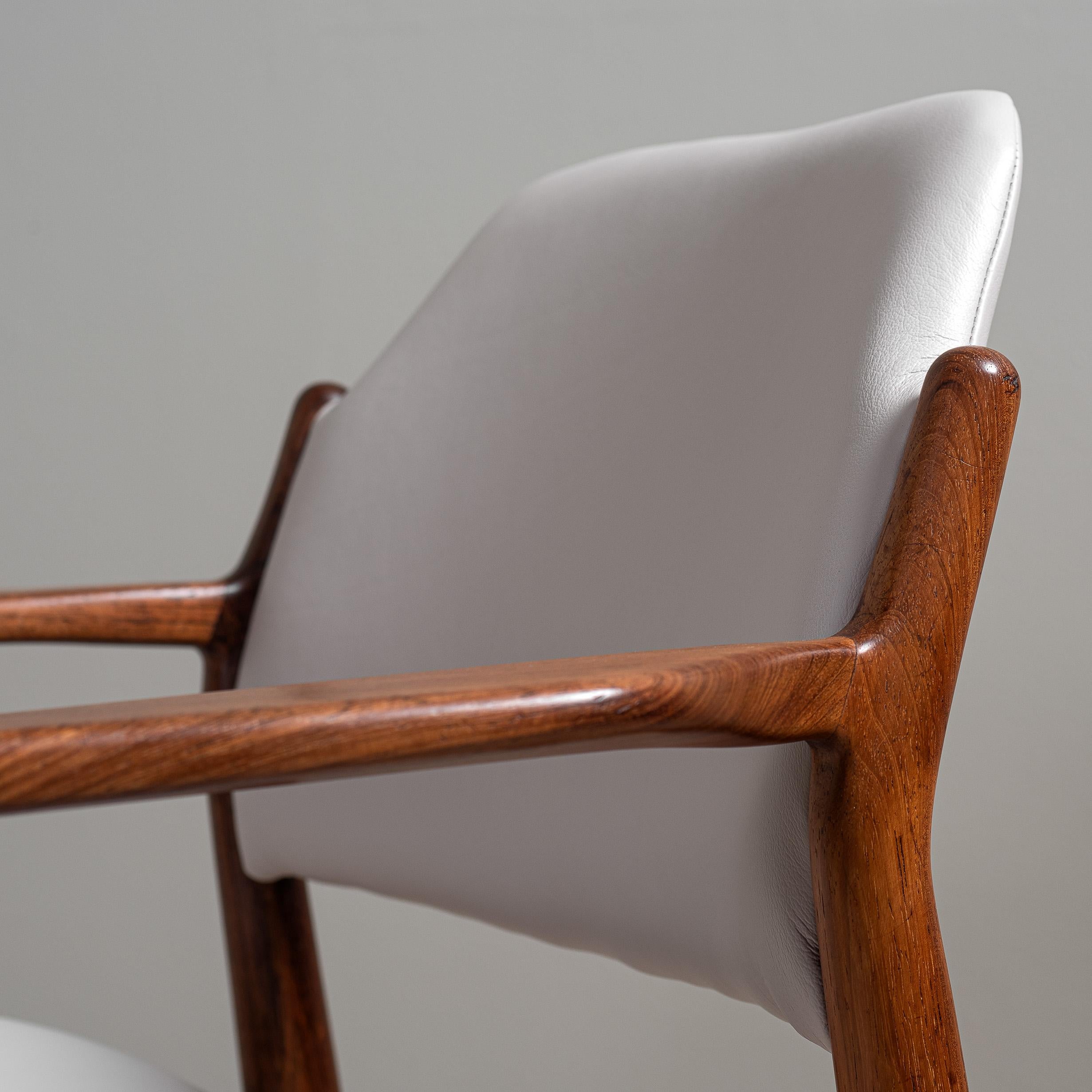Arne Vodder Leather Chair, Sibast, Danish 1960 For Sale 2