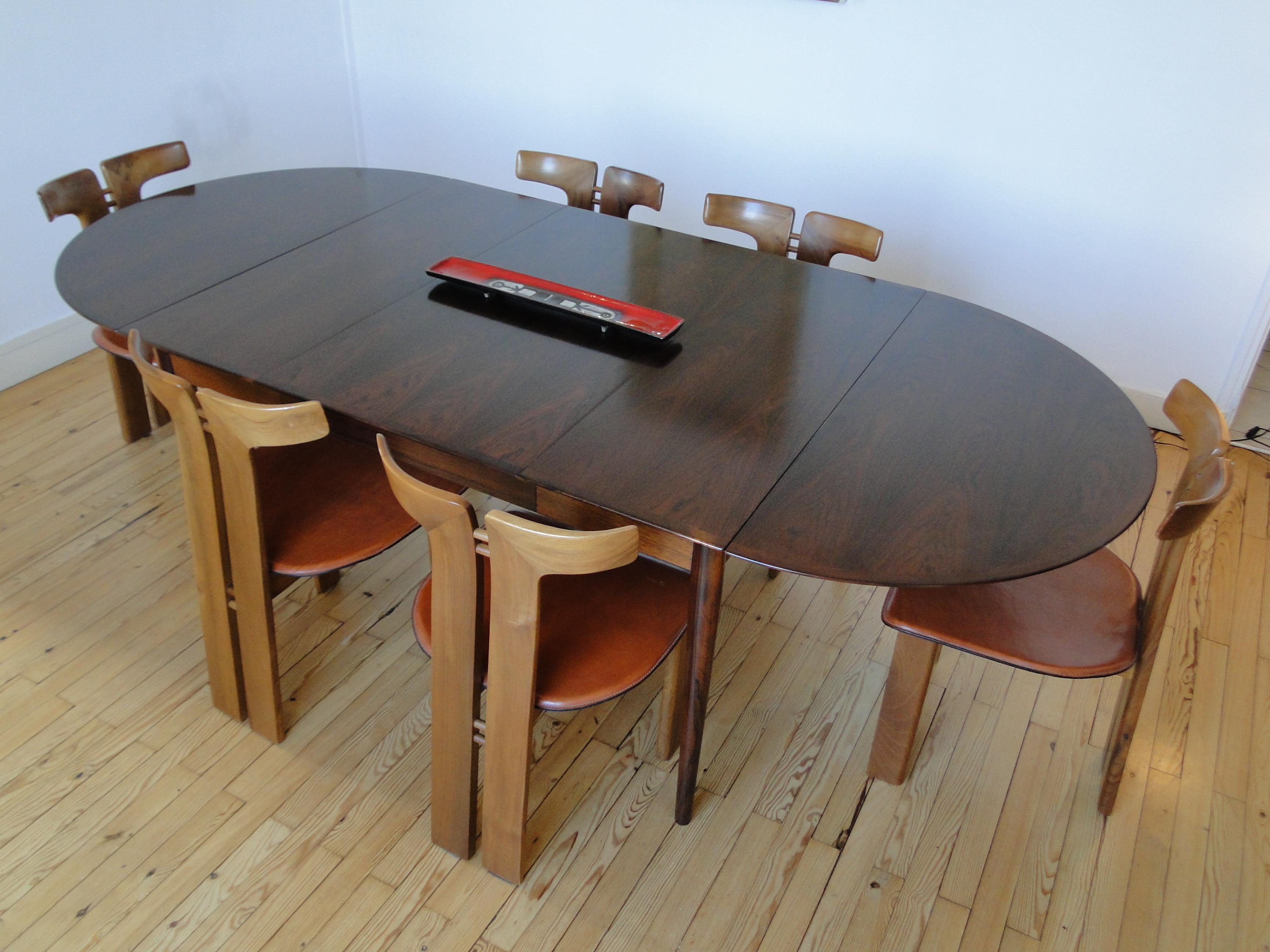 Mid-Century Modern Arne Vodder  Sibast Vintage Extendable Table Model 227 