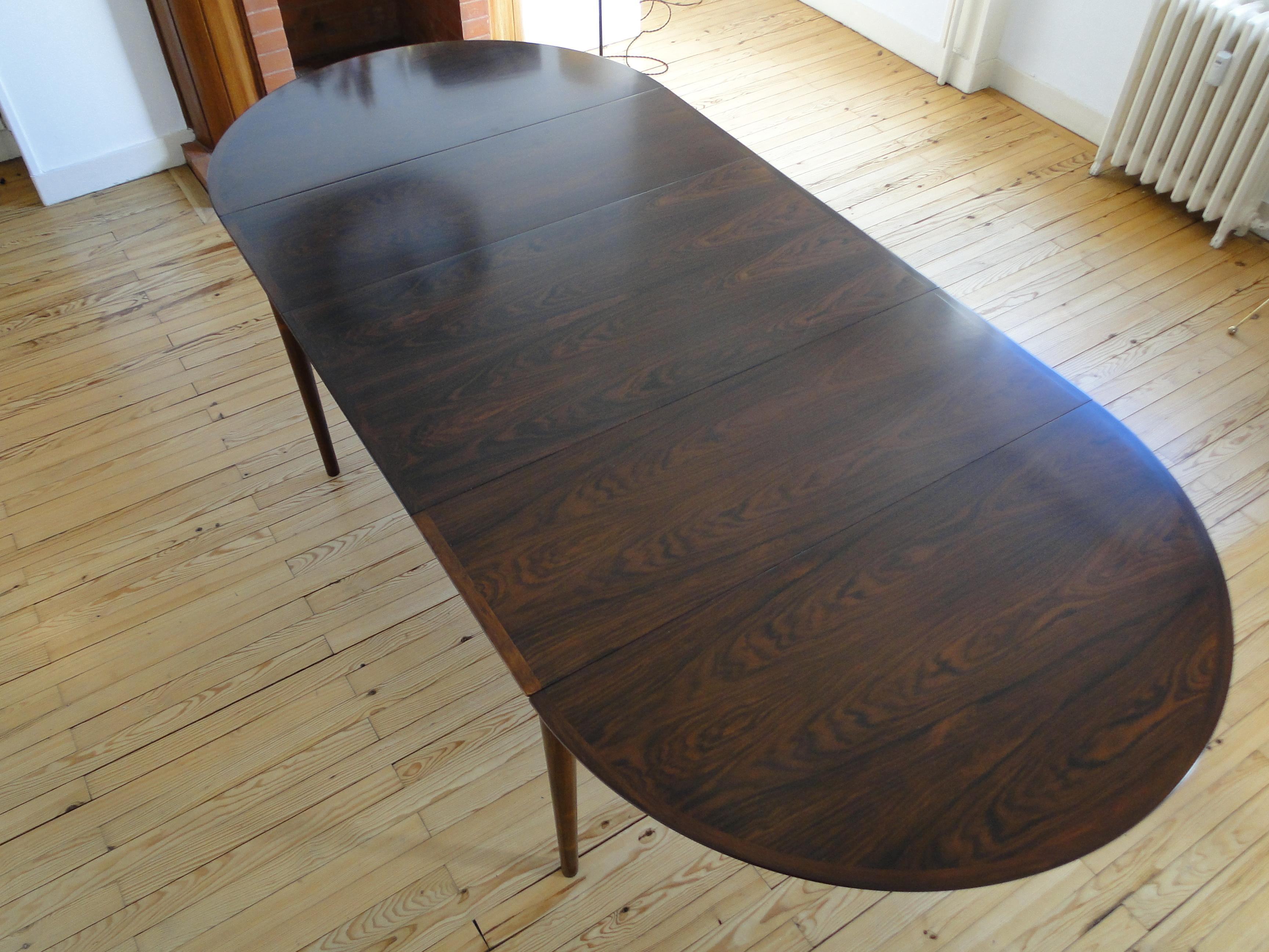 Arne Vodder  Sibast Vintage Extendable Table Model 227  1