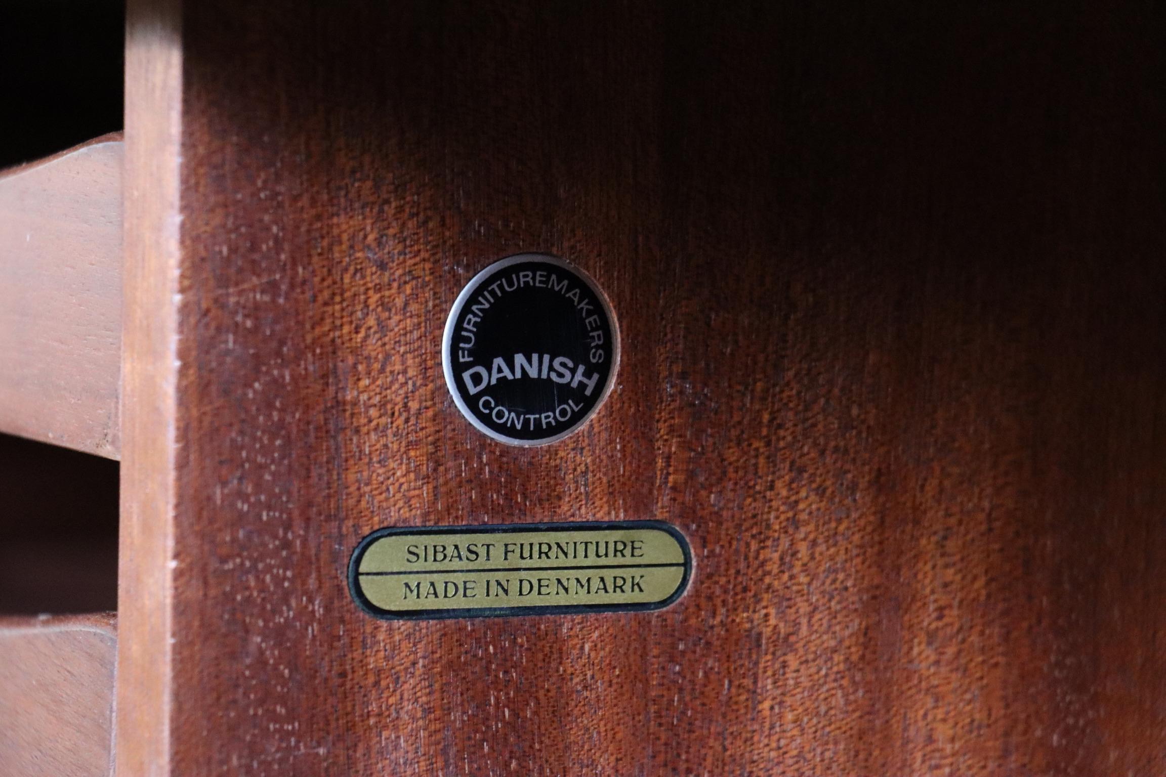 Arne Vodder sideboard Model 37 for sibast Mobler 1960s For Sale 9