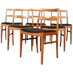 Arne Vodder, Six Dining Chairs