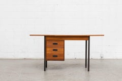 Arne Vodder Style Danish Teak Writing Desk