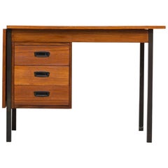 Arne Vodder Style Danish Teak Writing Desk