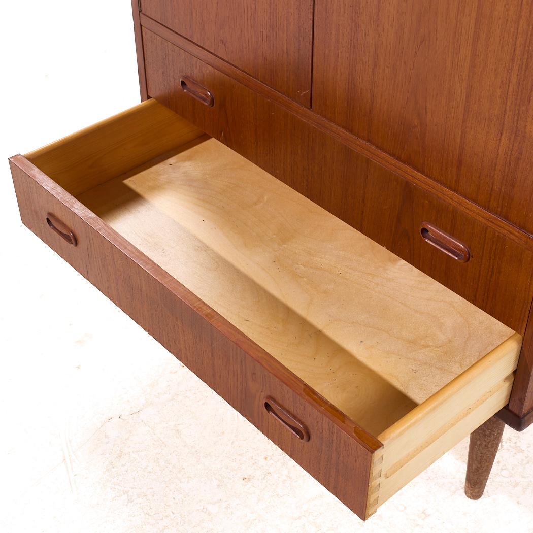 Arne Vodder - Armoire in teak danese di metà secolo in vendita 1
