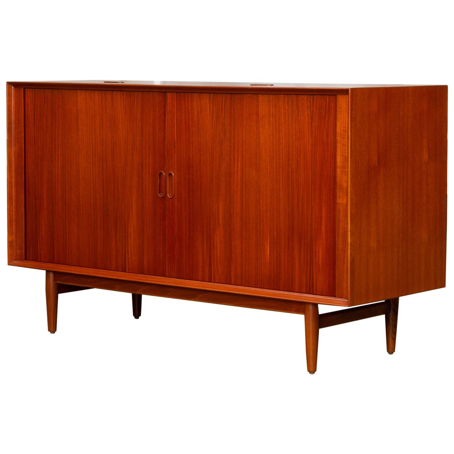 Arne Vodder Tambour Door Cabinet