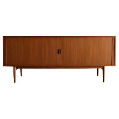 Arne Vodder Tambour Door Credenza for Sibast, circa 1960