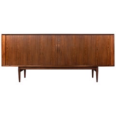 Arne Vodder Tambour Sideboard in Rosewood for Sibast Møbler, Denmark, 1960s