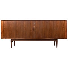 Arne Vodder Tambour Sideboard in Rosewood for Sibast Møbler, Denmark, 1960s