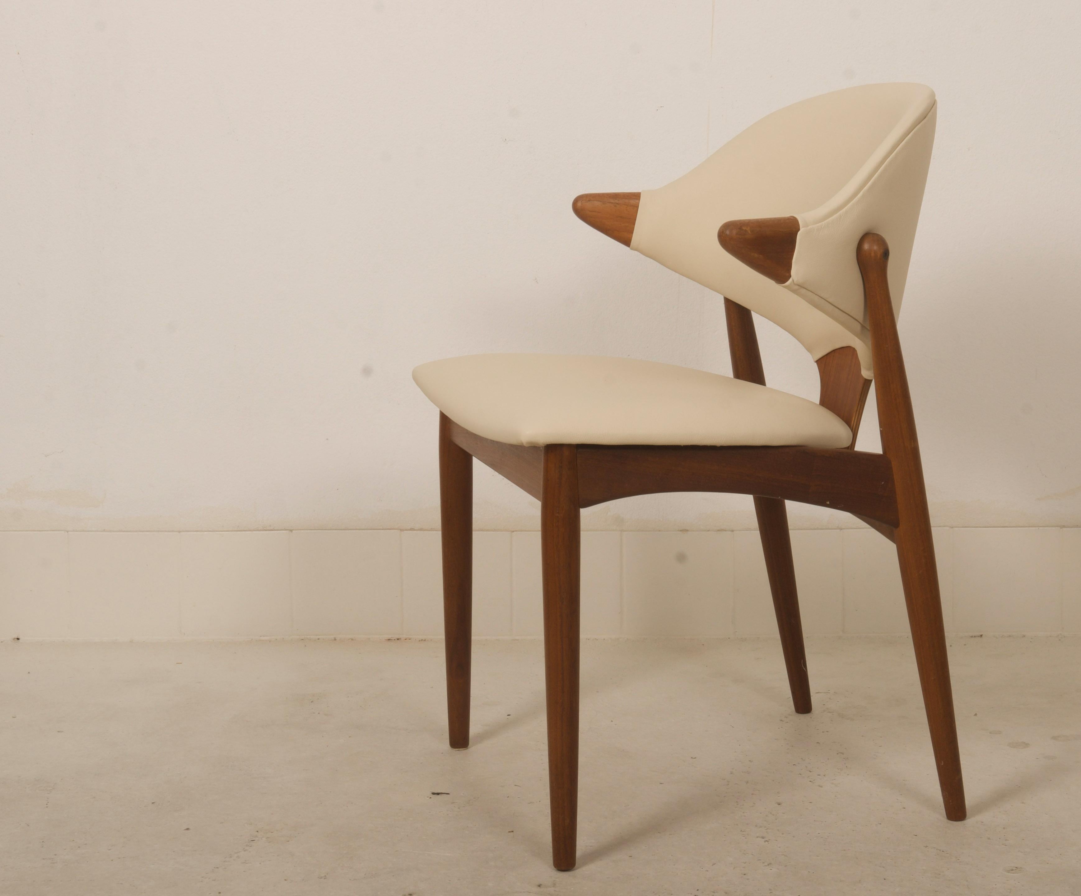 Arne Vodder Poltrona in teak Modello 166 In condizioni buone in vendita a Vienna, AT
