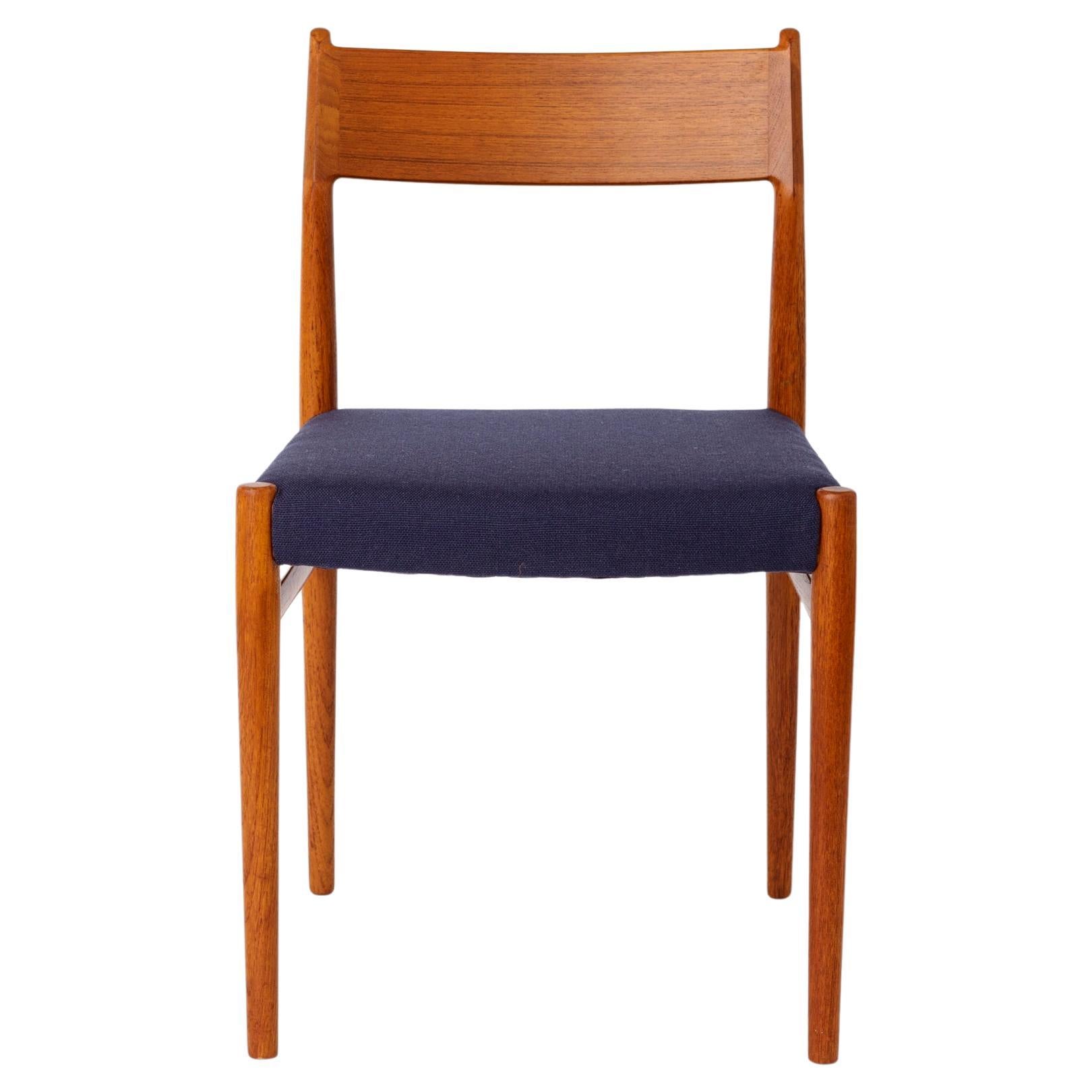 Arne Vodder Teak Chair Model 418 for Sibast, Danish Mid-Century Modern, 1960s For Sale