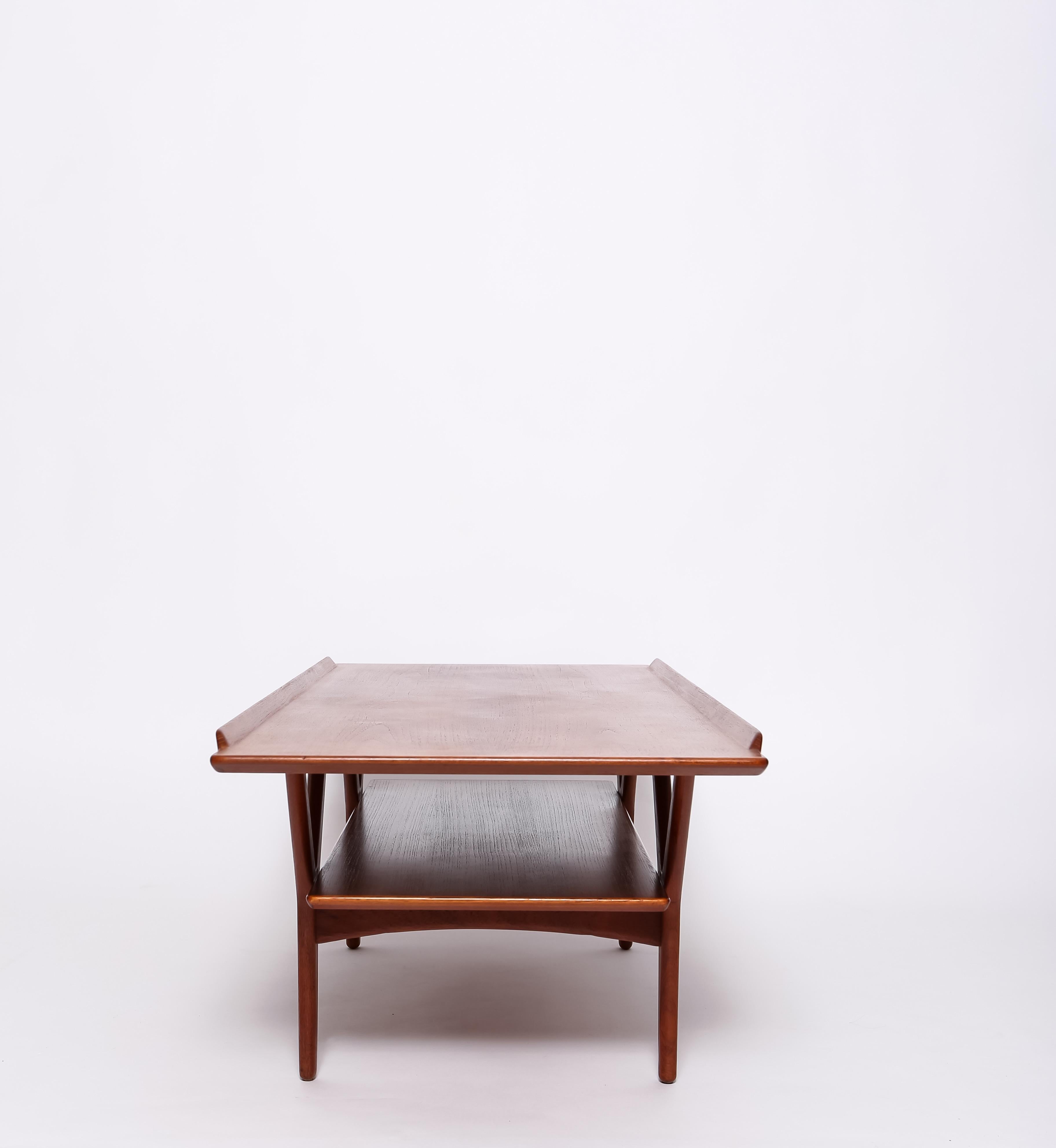 Scandinavian Modern Arne Vodder teak coffee table for Vamo