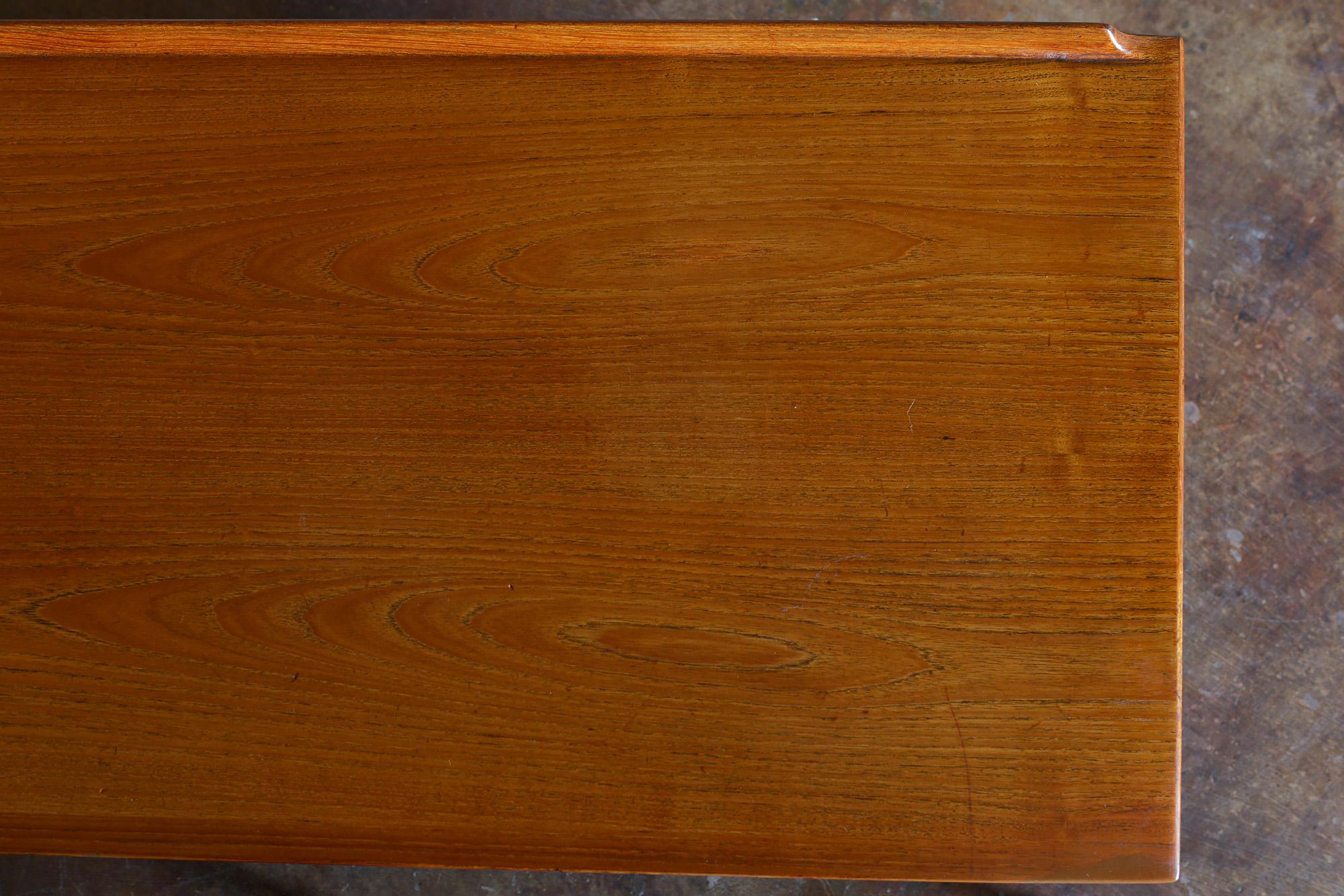 Arne Vodder Teak Credenza with Reversible Doors, Denmark, 1960s 9