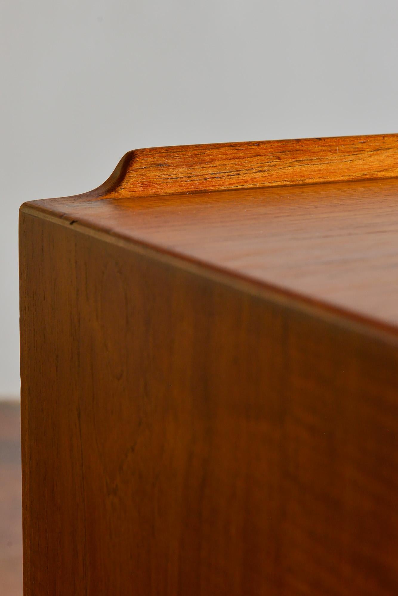 Arne Vodder Teak Credenza with Reversible Doors, Denmark, 1960s 2