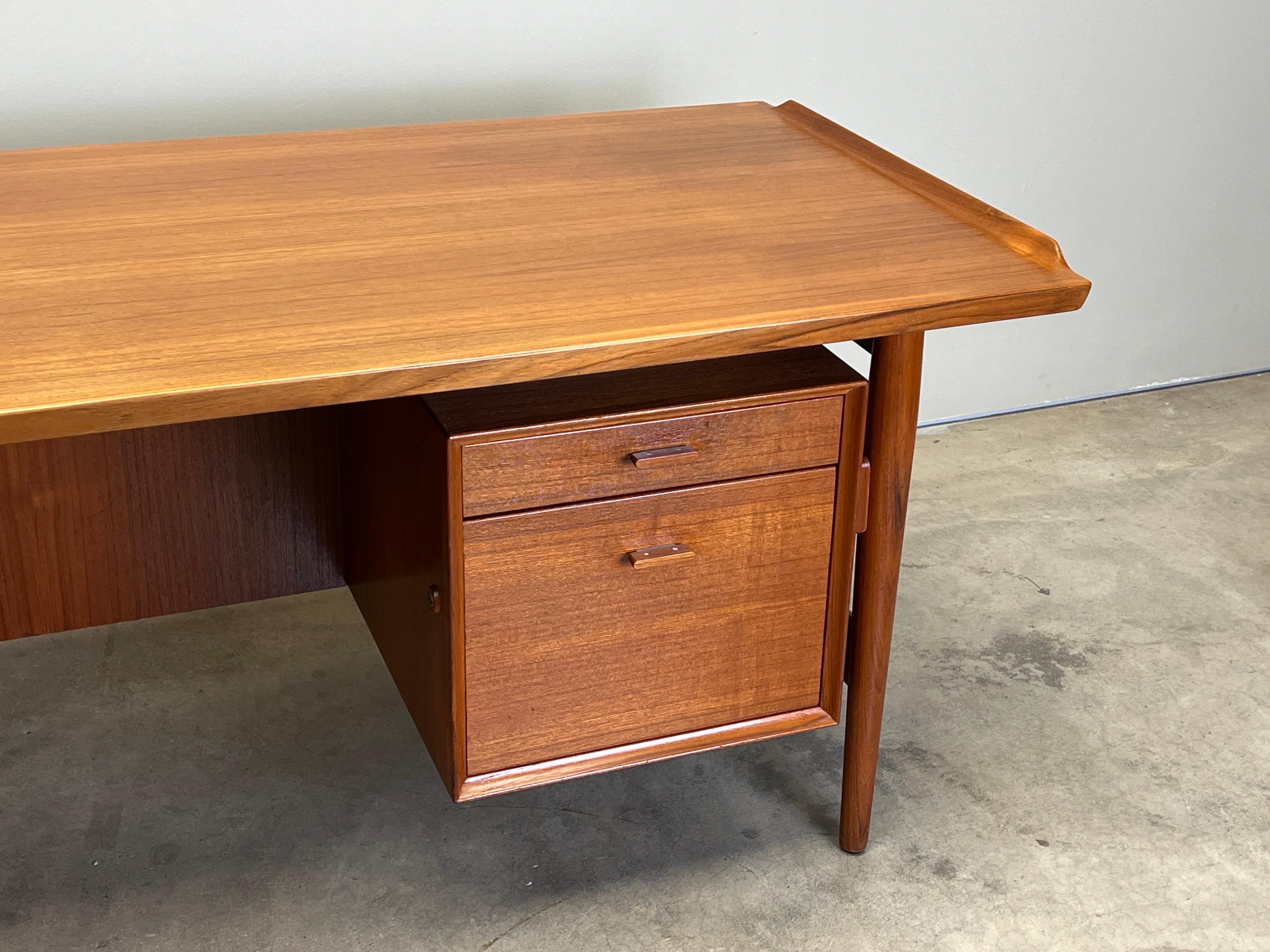 Scrivania in teak di Arne Vodder per Sibast in vendita 2